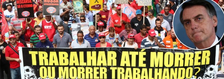 Bolsonaro esconde reforma da Previdência, rejeitada por 71%