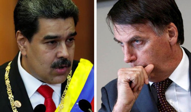 Bolsonaro volta a 64 e ataca Maduro