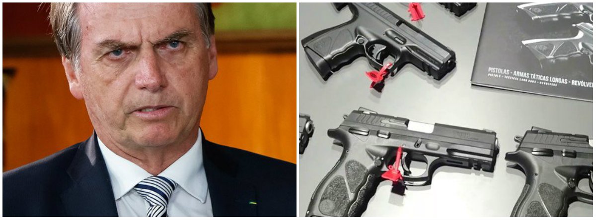 Para Bolsonaro, os brasileiros se armam e se matam. E o Brasil se acaba