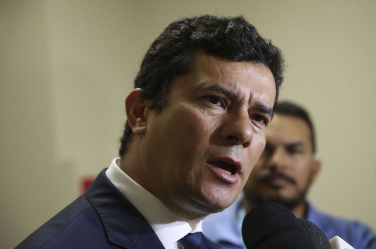 O ministro da Justiça, Sergio Moro