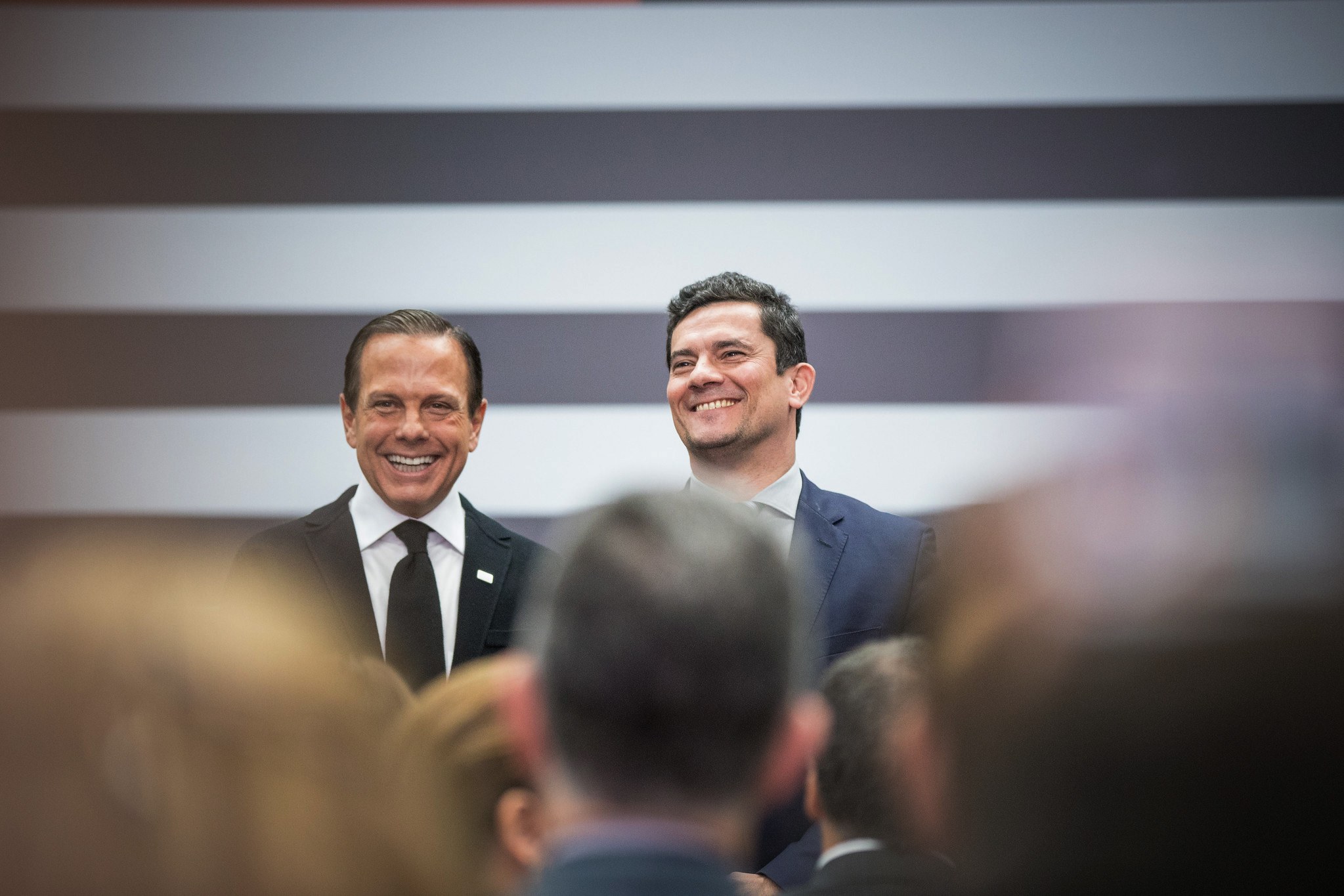 São Paulo - governador do Estado João Doria com o Ministro Sérgio Moro.