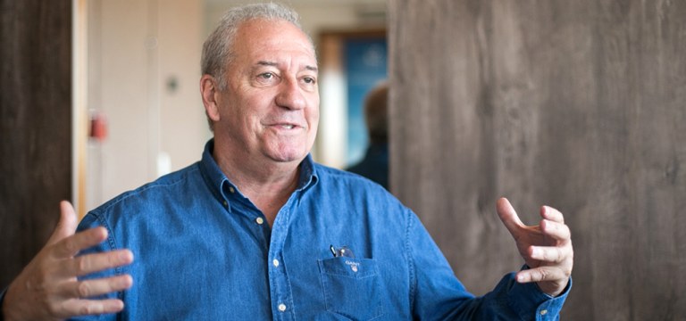 02/12/2016 - PORTO ALEGRE, RS - Entrevista com o Franklin Martins. Foto: Guilherme Santos/Sul21