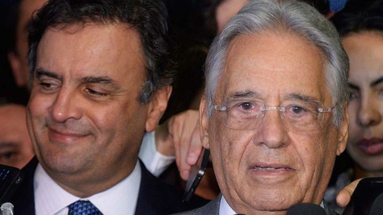 não compactuarmos com a postura e o histórico de Aécio, que conspurcam a imagem do partid