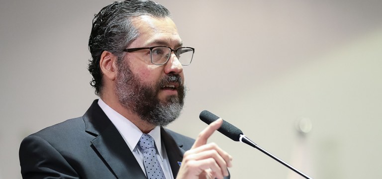 Ministro das Relações Exteriores, Embaixador Ernesto Araújo
