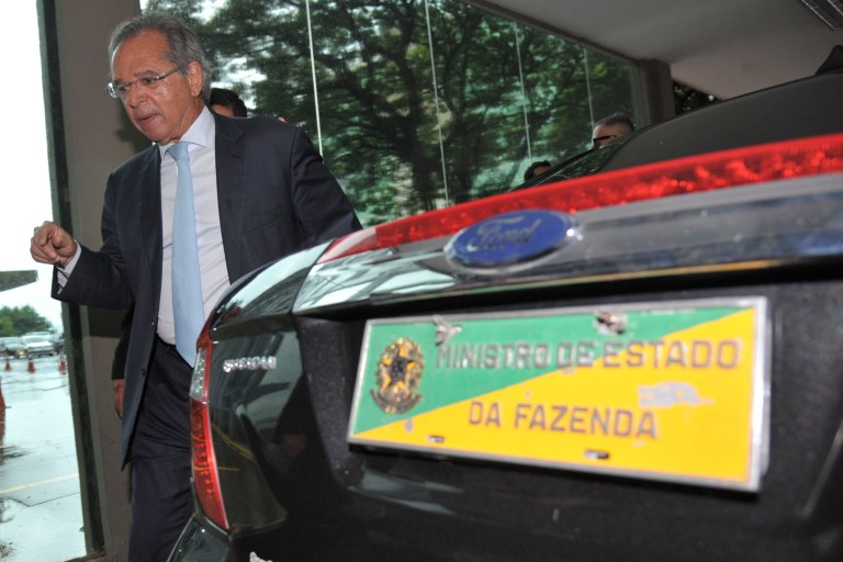 Brasilia - economista Paulo Guedes, Ministro da Economia.