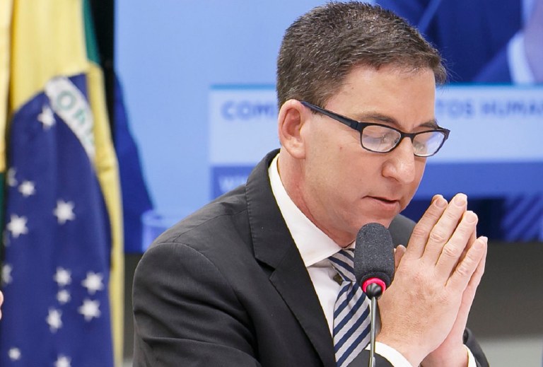 Brasilia DF 25 06 2019 -Jornalista fundador do jornal The Intercept, Glenn Greenwald em audiÃªncia pÃºblica na CÃ¢mara dos Deputados foto Gustavo Bezerra