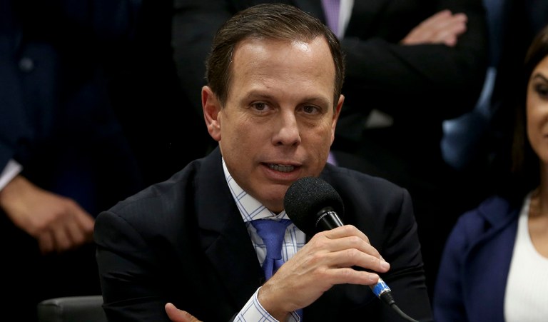 Doria não vai apoiar maluquices de Bolsonaro