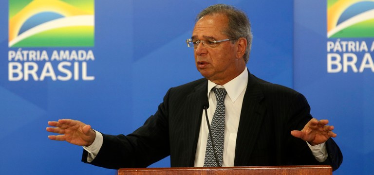 O ministro da Economia, Paulo Guedes