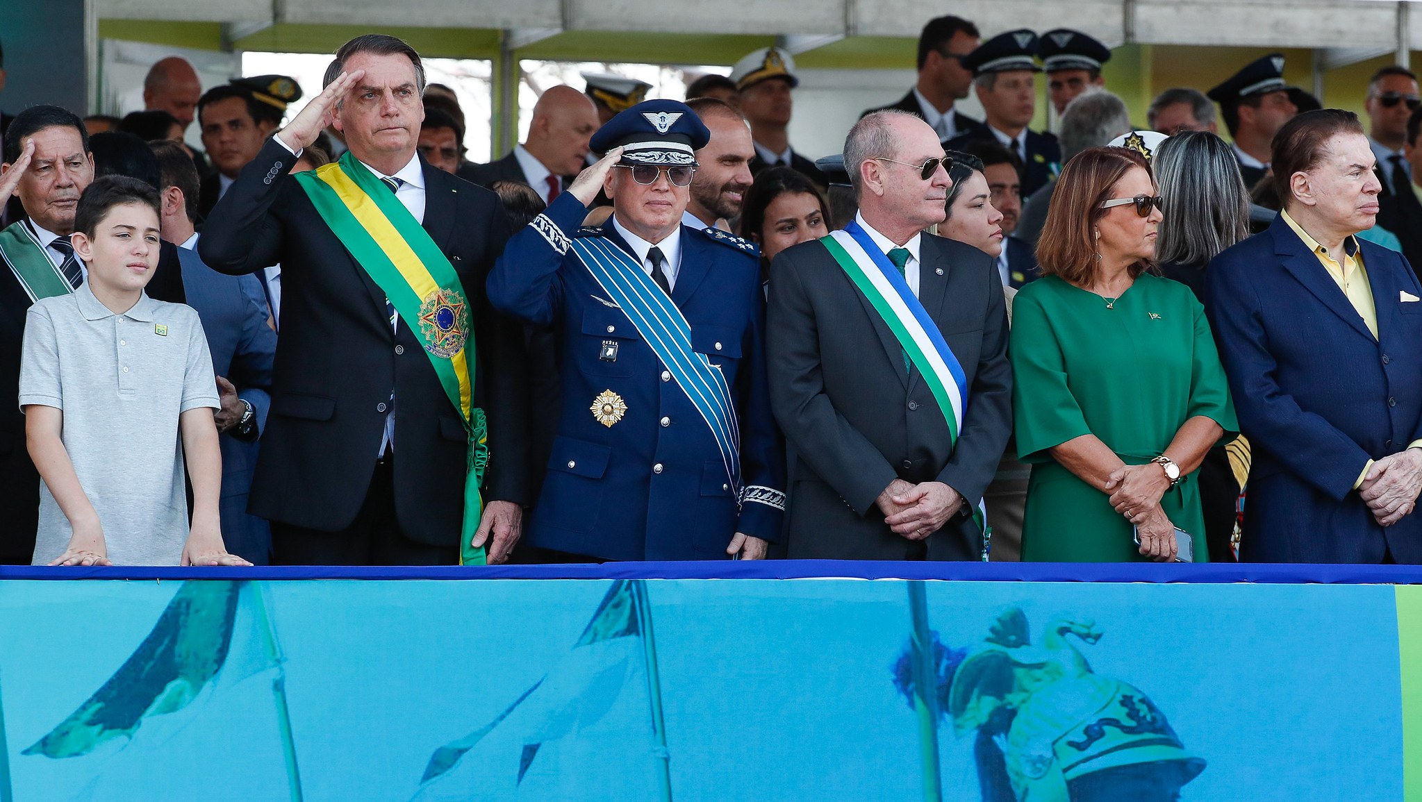 (Brasília - DF, 07/09/2019) Jair Bolsonaro durante desfile Cívico por ocasião do Dia da Pátria