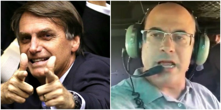 Jair Bolsonaro e Wilson Witzel