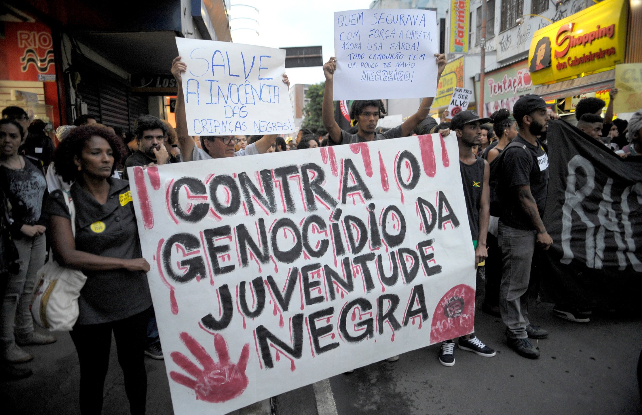 Ato Contra o Genocídio da Juventude Negra