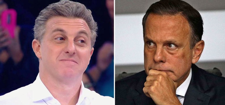 Luciano Huck e João Doria