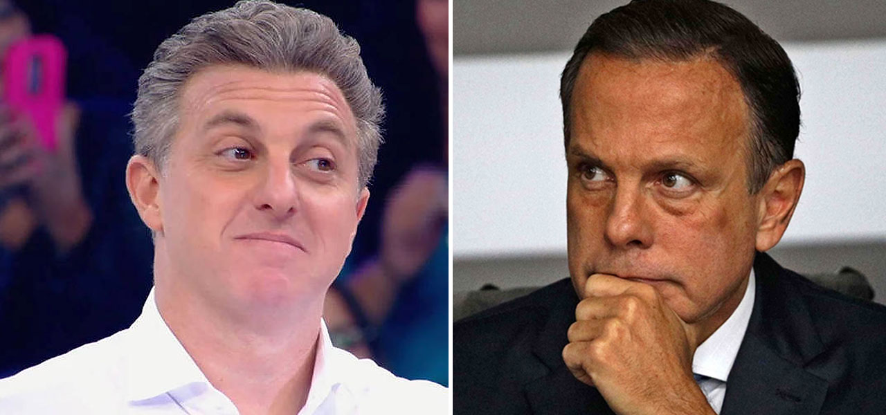 Luciano Huck e João Doria
