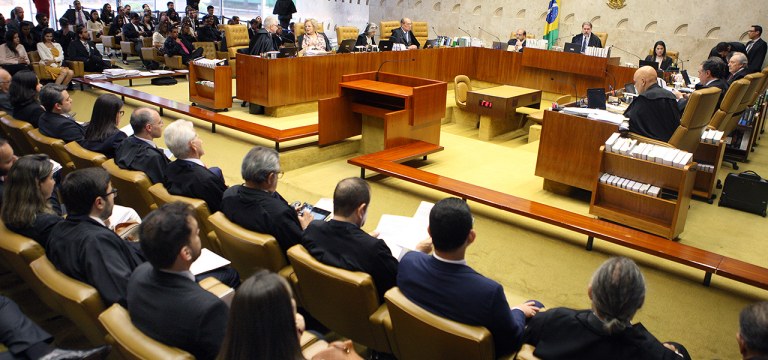 Sessão plenária do STF