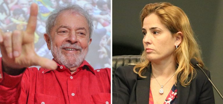 Lula e Gabriela Hardt