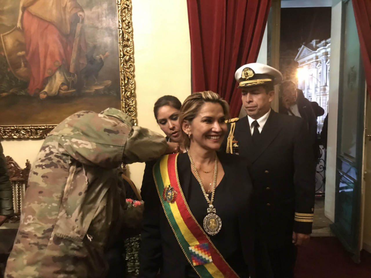 Jeanine Áñez, presidente autoproclamada da Bolívia