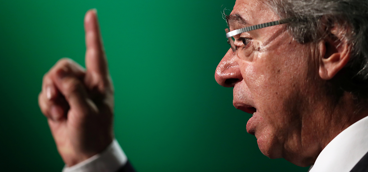 Ministro da Economia, Paulo Guedes