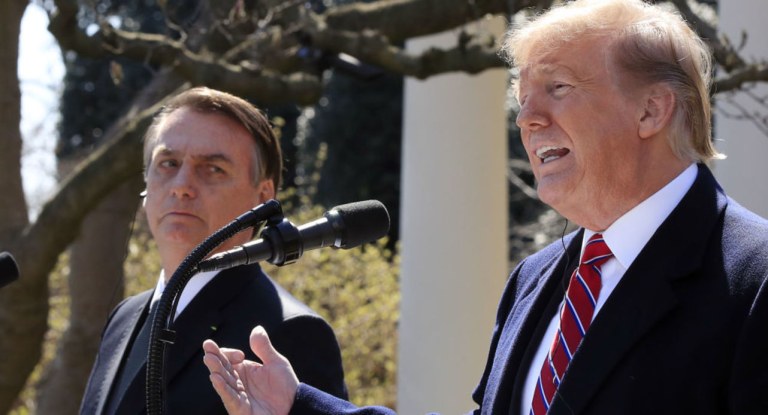 Jair Bolsonaro e Donald Trump