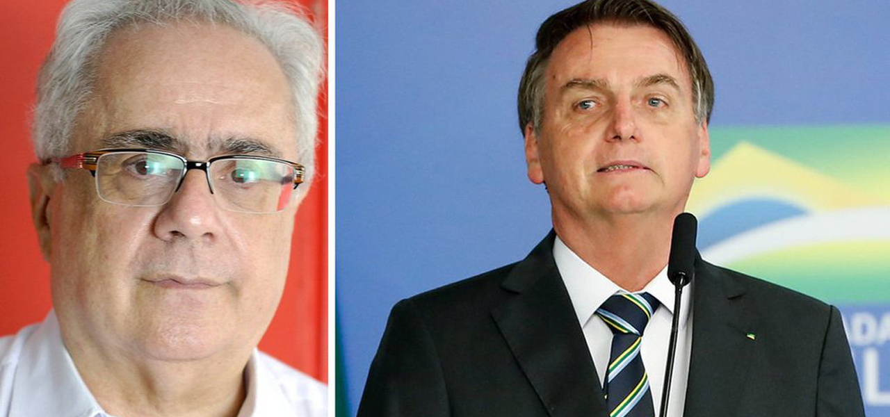 Luis Nassif e Jair Bolsonaro