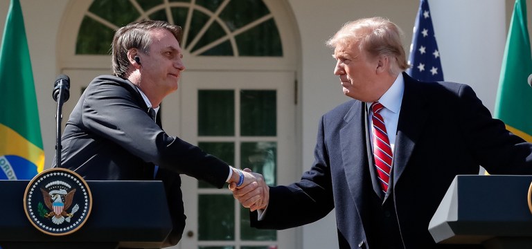 Bolsonaro e Trump