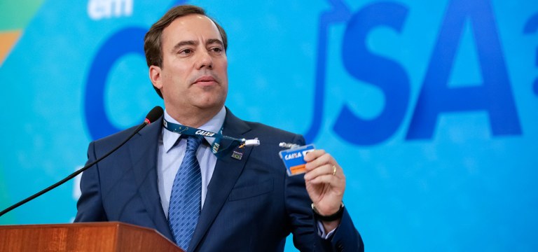 Presidente da Caixa Econômica Federal, Pedro Guimarães.