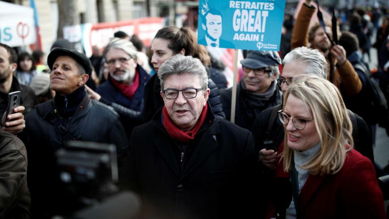 Jean-Luc Melenchon, da França Insubmissa