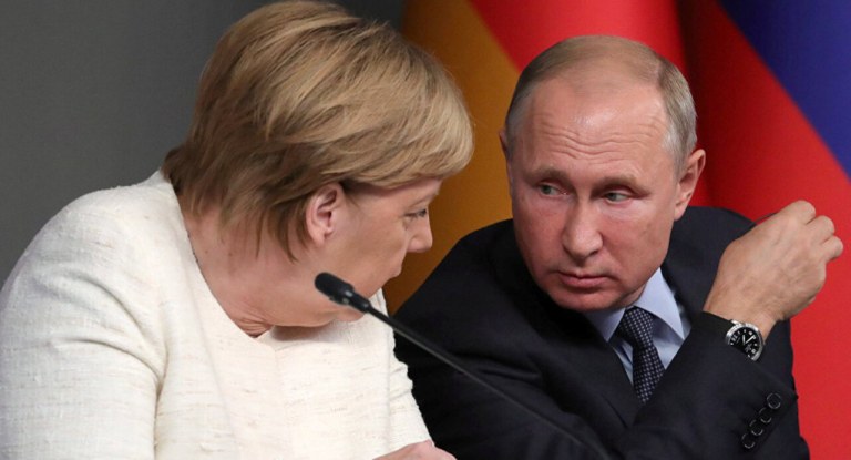 Merkel e Putin