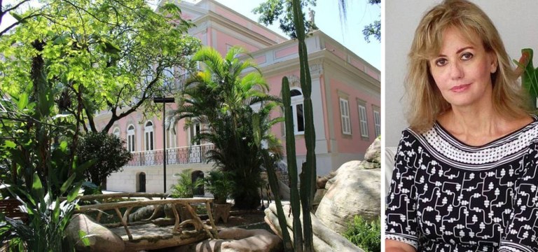 Letícia Dornelles e a Casa de Rui Barbosa.