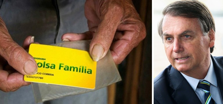 Bolsonaro quer mexer no Bolsa Família.