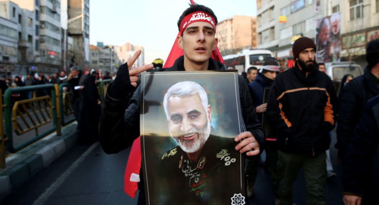Irã protesta por assassinato do general Soleimani