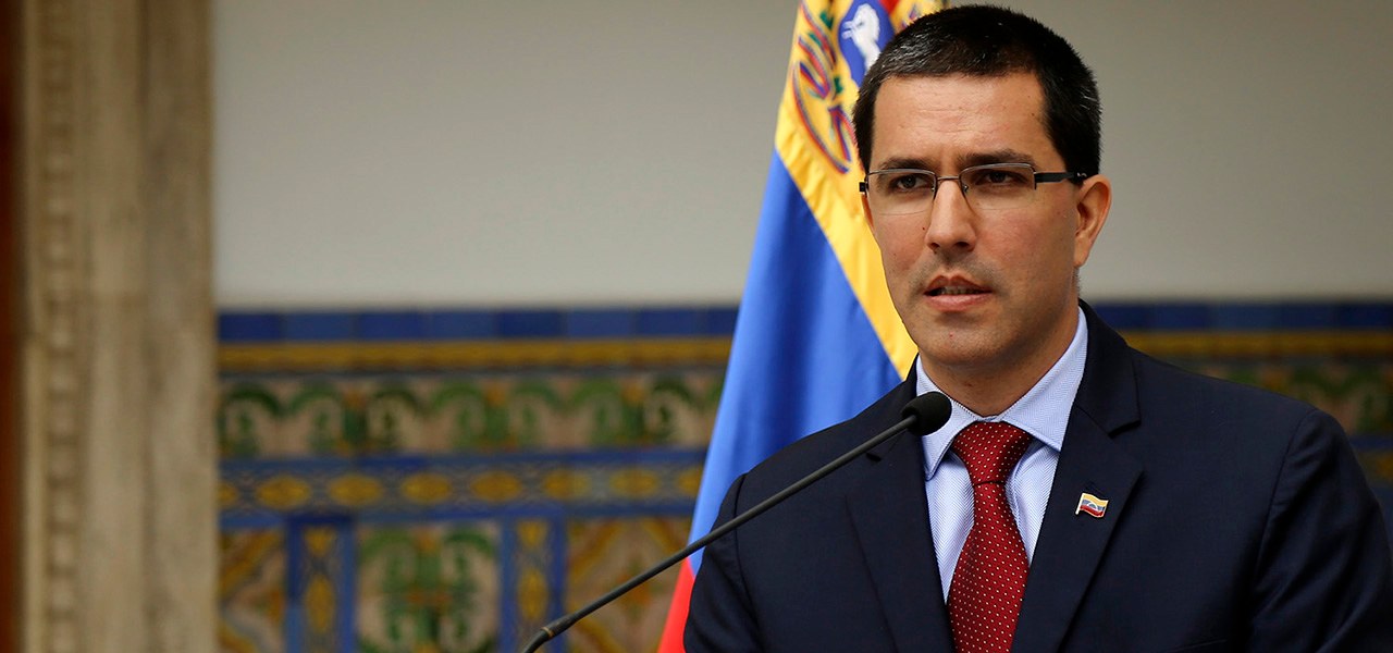 Ministro das Relações Exteriores da Venezuela, Jorge Arreaza
