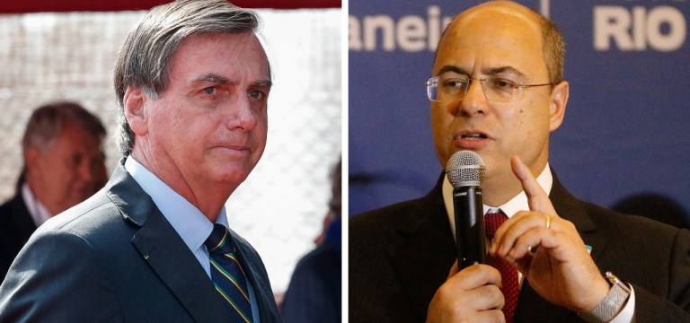 Jair Bolsonaro e Wilson Witzel