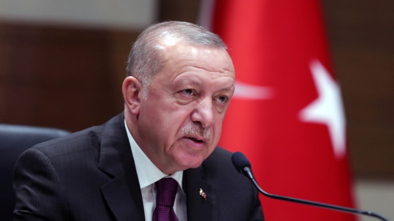 Recep Tayyp Erdogan, presidente da Turquia