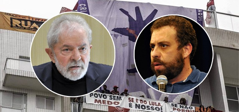 Lula e Guilherme Boulos