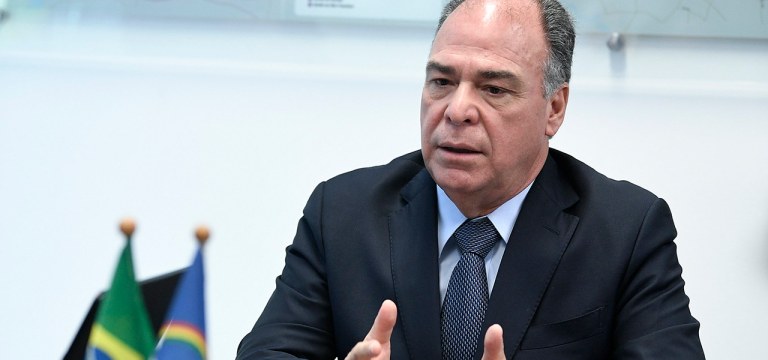Líder do governo no Senado, senador Fernando Bezerra Coelho (MDB-PE), concede entrevista coletiva para fazer balanço do ano legislativo.