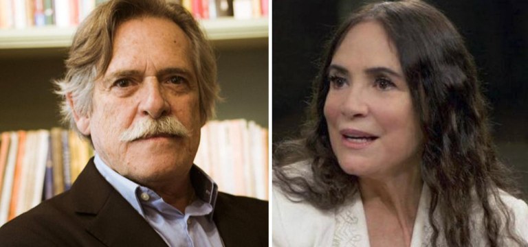 Zé de Abreu e Regina Duarte
