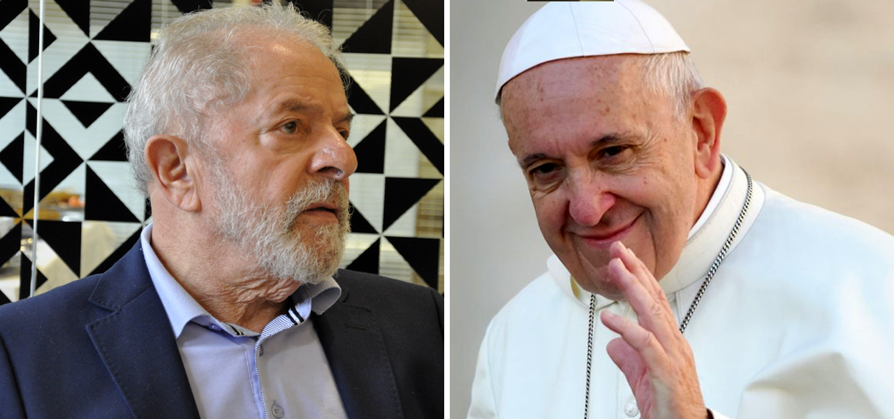 Lula e o Papa Francisco