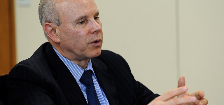 Ministro da Fazenda Guido Mantega com o Vice-Presidente da República Michel Temmer.