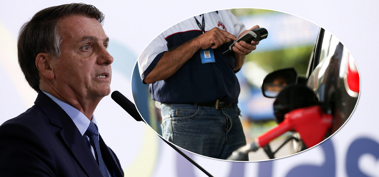 Bolsonaro - preços de gasolina