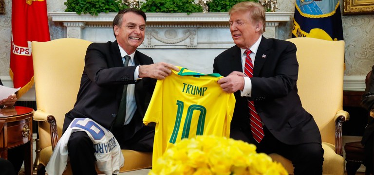 Jair Bolsonaro e Donald Trump