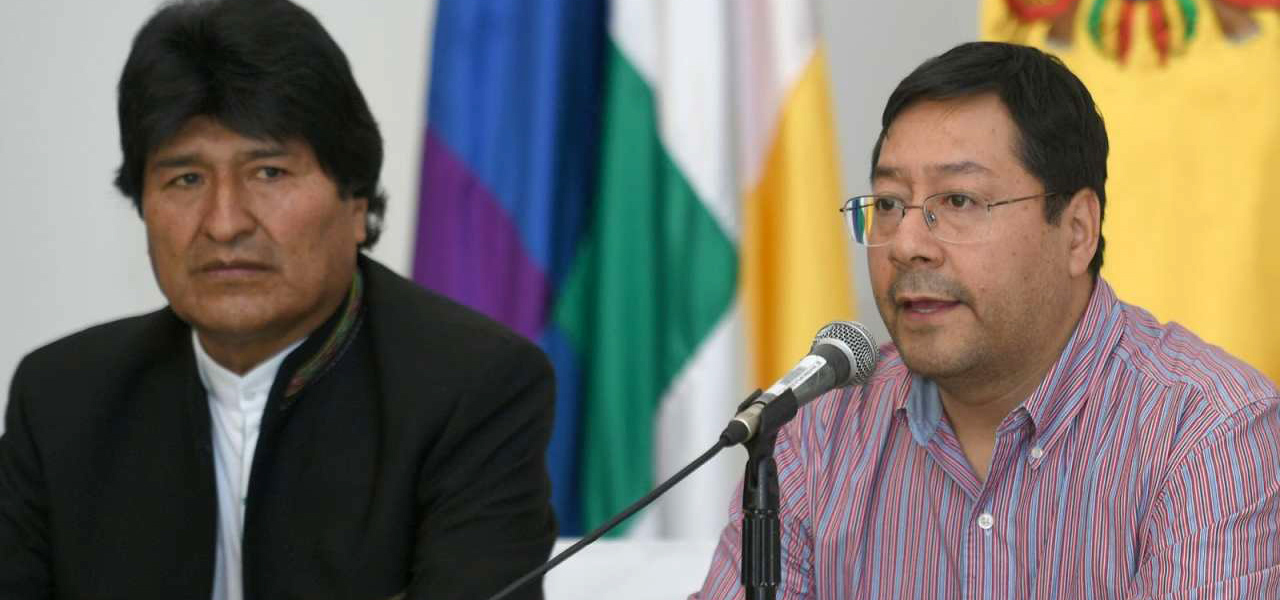 Evo Morales e Luis Arce