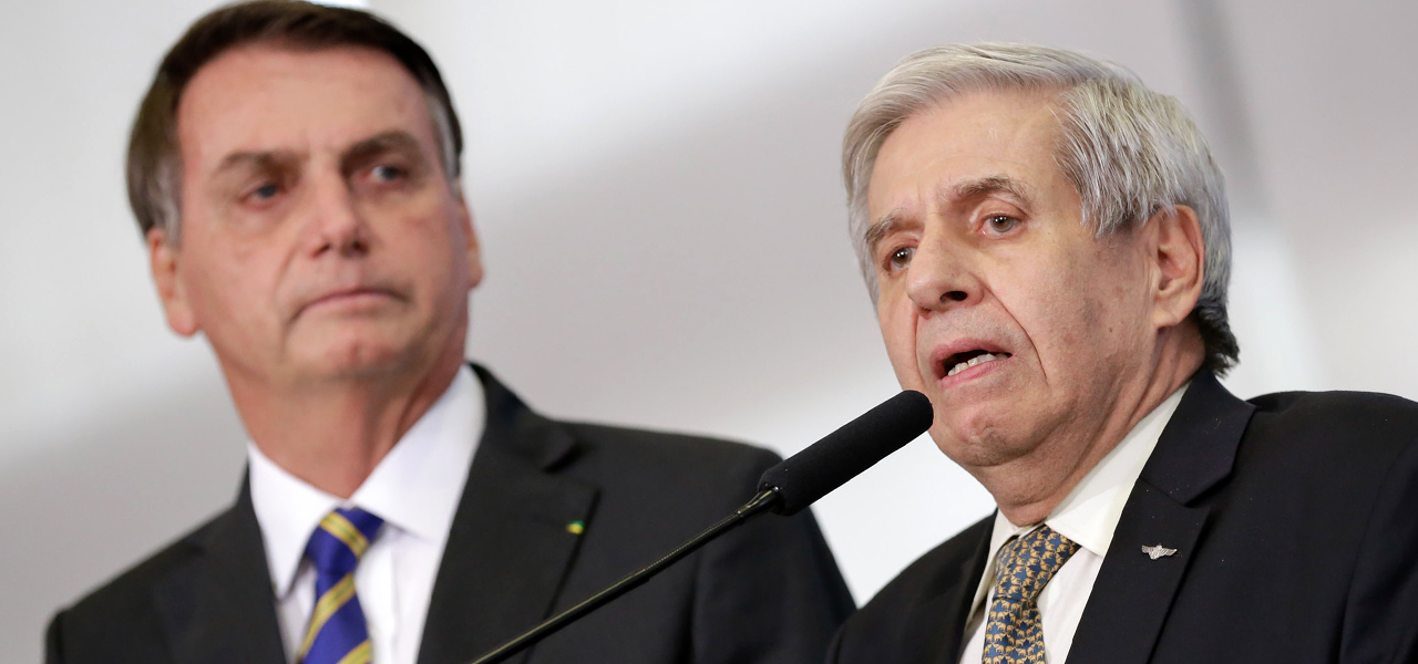 Jair Bolsonaro e General Augusto Heleno