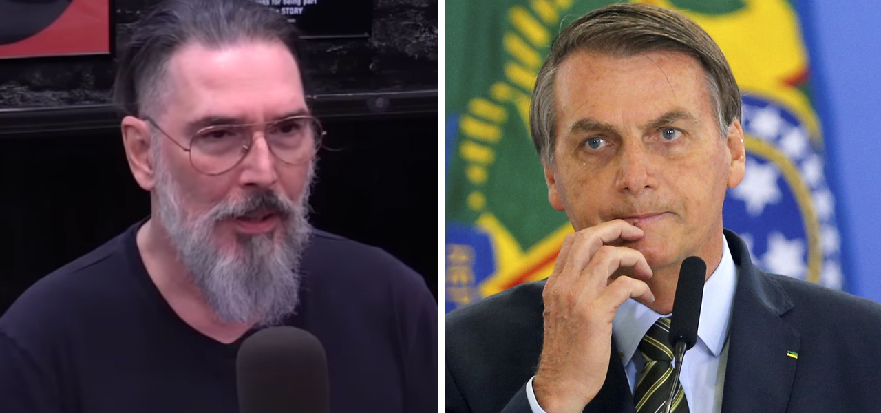 Lobão e Jair Bolsonaro