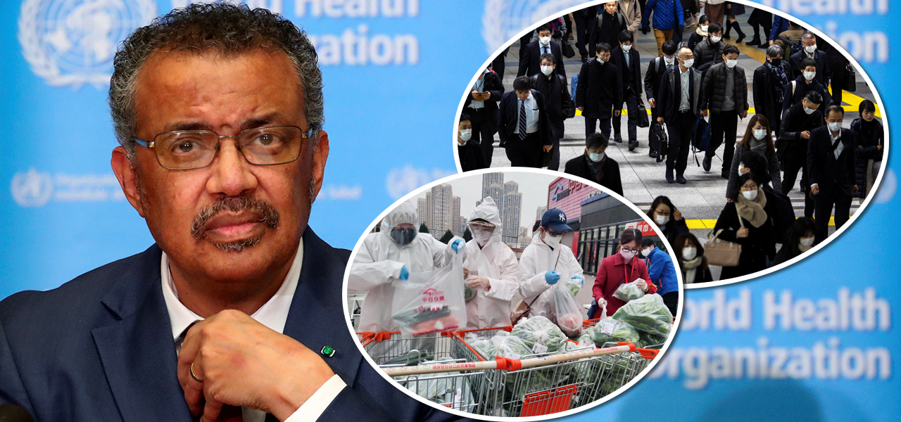 Diretor-geral da OMS, Tedros Adhanom Ghebreyesus, durante entrevista coletiva em Genebra