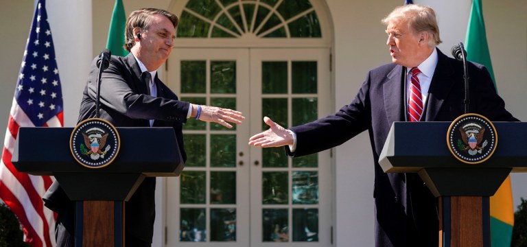 Jair Bolsonaro e Donald Trump