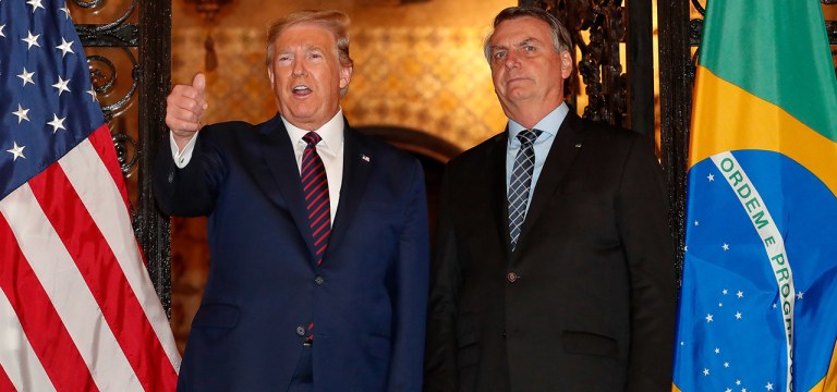 Donald Trump e Jair Bolsonaro