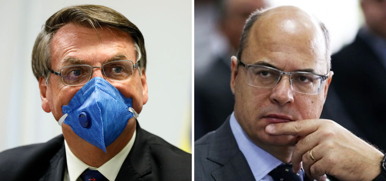 Jair Bolsonaro e Wilson Witzel