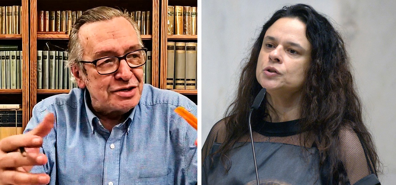 Olavo de Carvalho e Janaína Paschoal