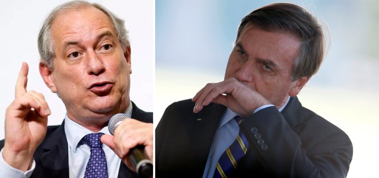 Ciro Gomes e Jair Bolsonaro