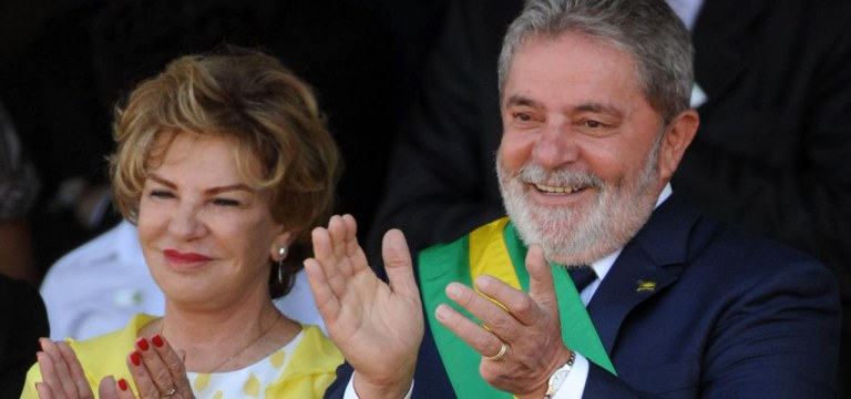 Marisa Letícia  e Lula